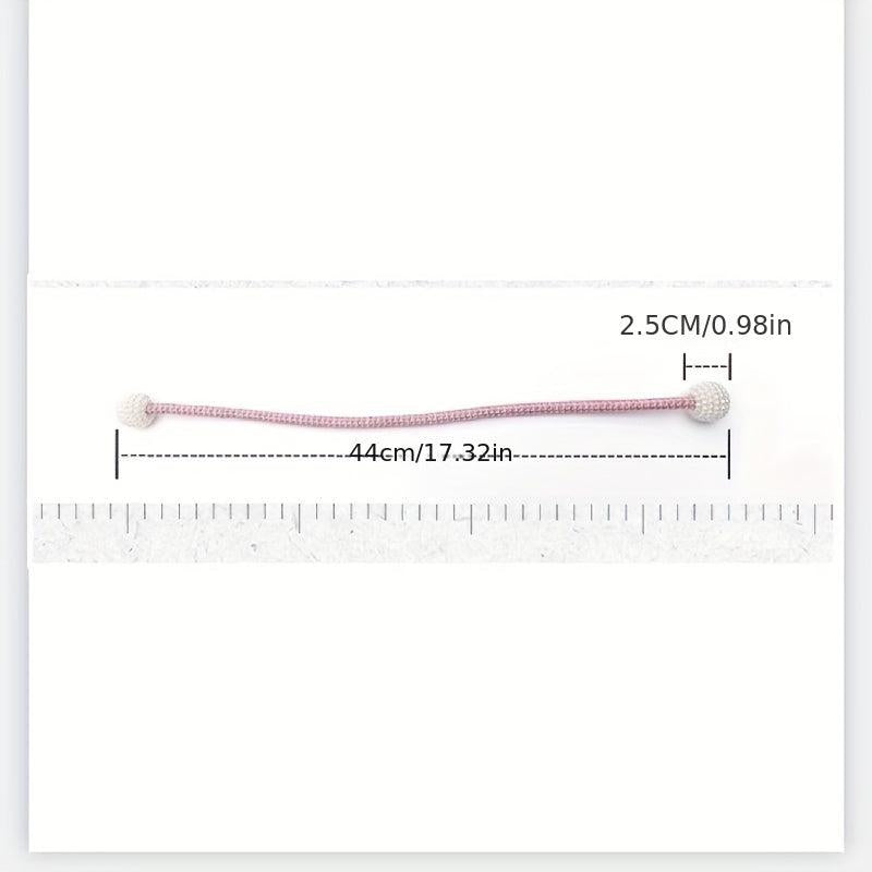 2pcs Pearl Magnetic Curtain Buckles Tieback Accessories