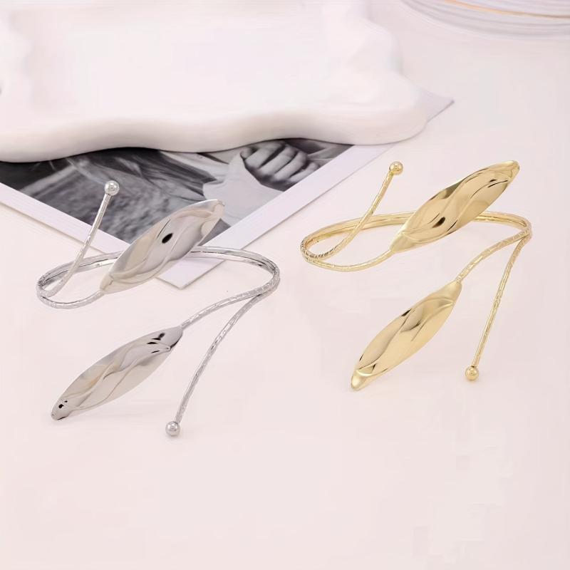 Leaf Metal Pattern Curtain Tieback for Home Bathroom
