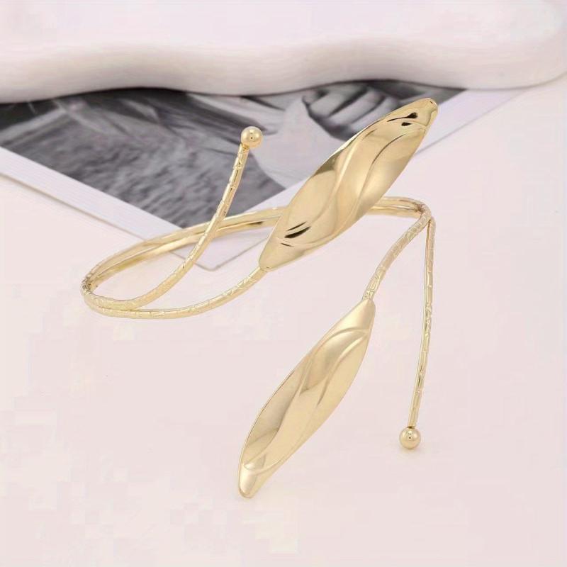 Leaf Metal Pattern Curtain Tieback for Home Bathroom