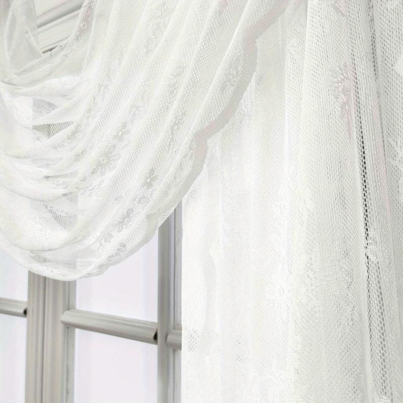 Lace Valance Curtain Head Outdoor Gazebo Wedding Party French Romantic