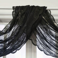 Lace Valance Curtain Head Outdoor Gazebo Wedding Party French Romantic