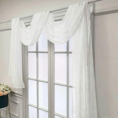 Lace Valance Curtain Head Outdoor Gazebo Wedding Party French Romantic