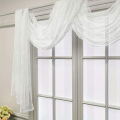 Lace Valance Curtain Head Outdoor Gazebo Wedding Party French Romantic