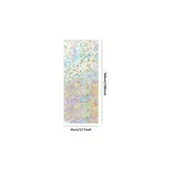 Geometric Pattern Frosted Window Film Privacy Sticker