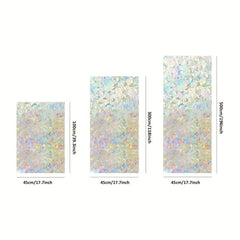 Geometric Pattern Frosted Window Film Privacy Sticker