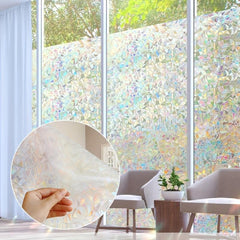 Geometric Pattern Frosted Window Film Privacy Sticker