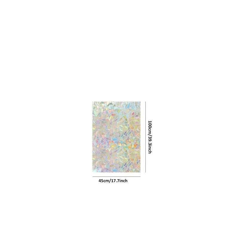 Geometric Pattern Frosted Window Film Privacy Sticker