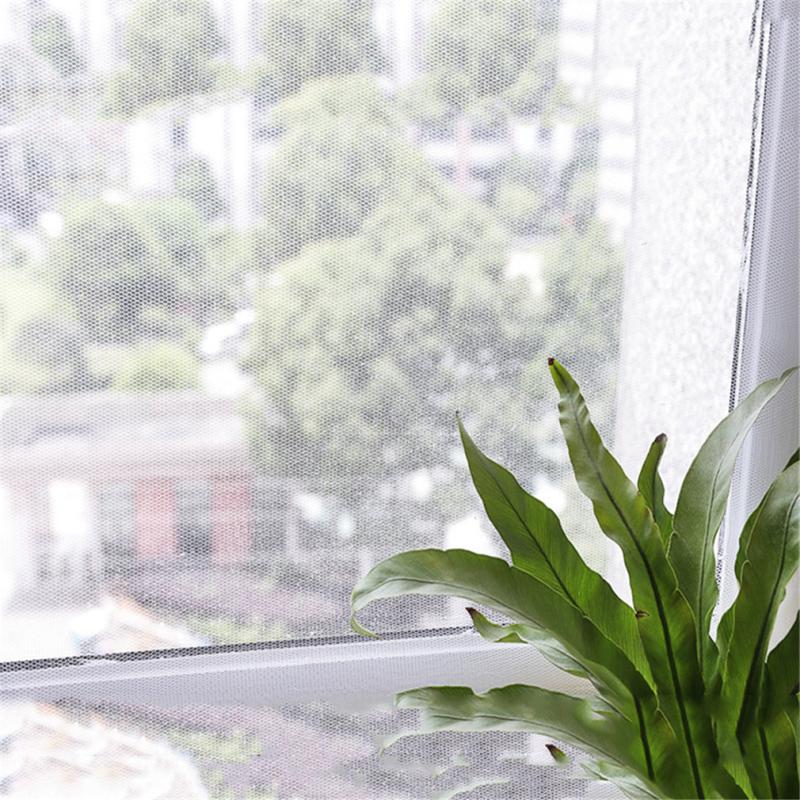 Anti Mosquito Window Screen Mesh Curtain with Self Adhesive