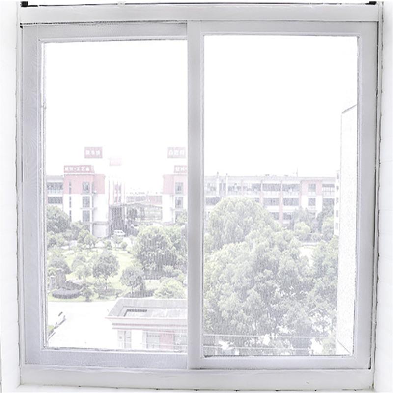 Anti Mosquito Window Screen Mesh Curtain with Self Adhesive