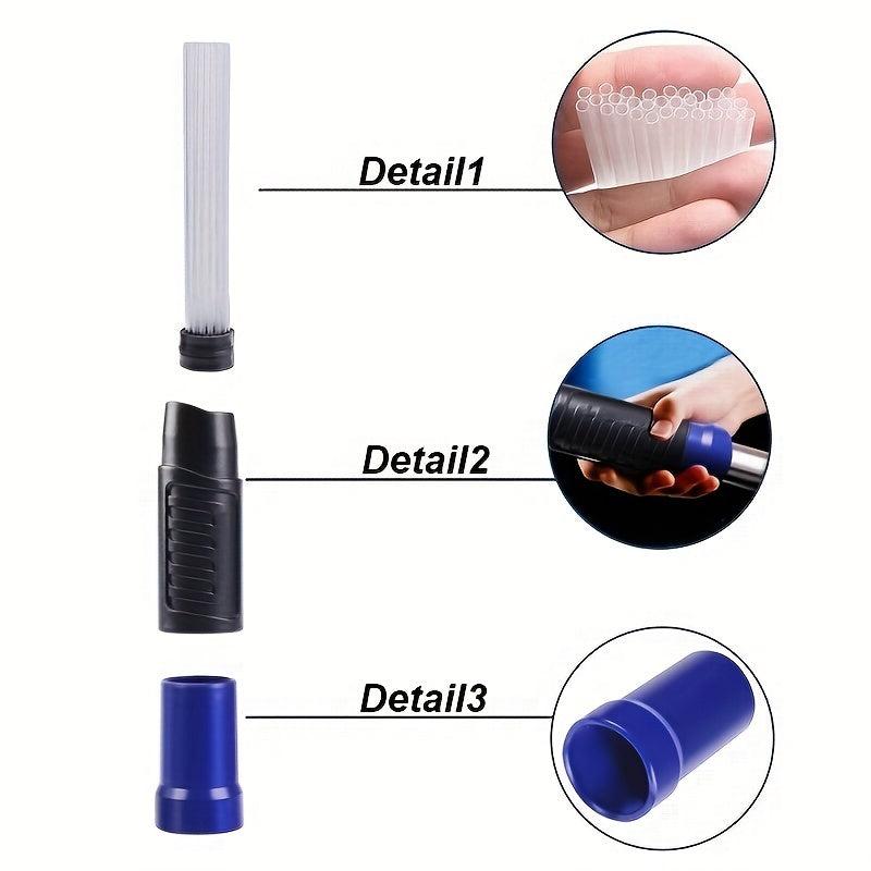 1pc Universal Vacuum Attachment Dust Cleaner Small Suction Brush Tubes Cleaner