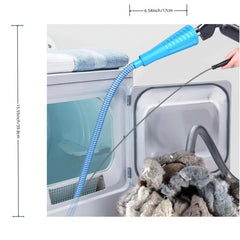 Dryer Vent Cleaning Kit Vacuum Attachment Flexible Lint Brush Remover