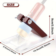 Solid Wood Acrylic Shearing Guide for Rug Tufting
