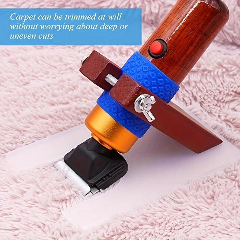 Solid Wood Acrylic Shearing Guide for Rug Tufting