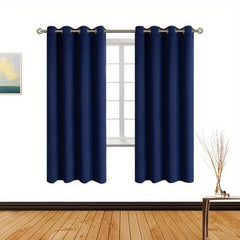 Blackout Curtains 52x84inch Navy