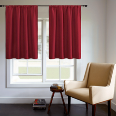 Thermal Insulated Blackout Curtains - Rod Pocket Window Drapes