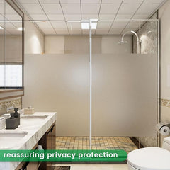 Matte Frosted Window Film Privacy Glass Vinyl Self Adhesive Film