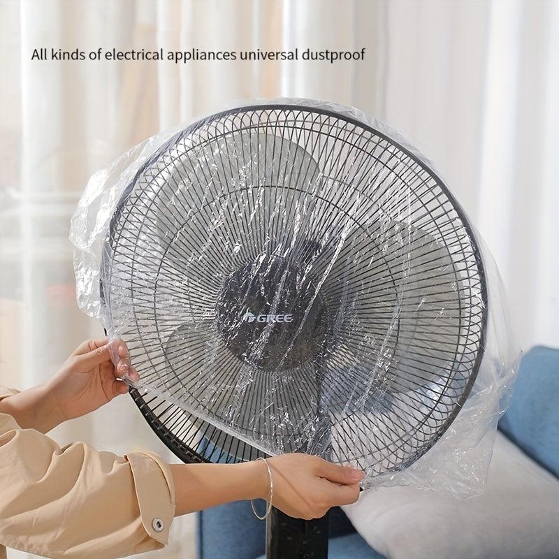 20pcs Waterproof Shower Caps Clear Elastic Plastic Hair Caps for Home