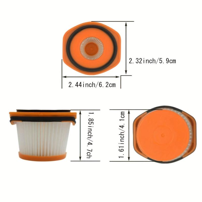 4pcs Replacement XFFWV360 Filter For Shark Wandvac System WS620 WS632