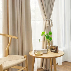 2pcs Cotton Linen Curtain Binding Straps for Home Decor