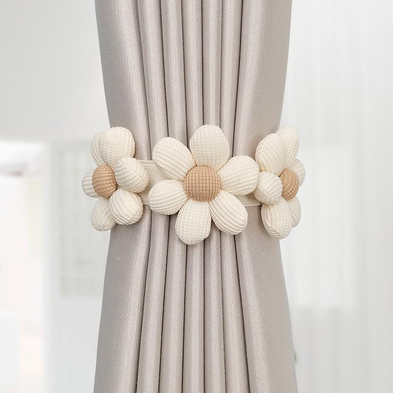 Flower Curtain Holdbacks for Bedroom and Living Room