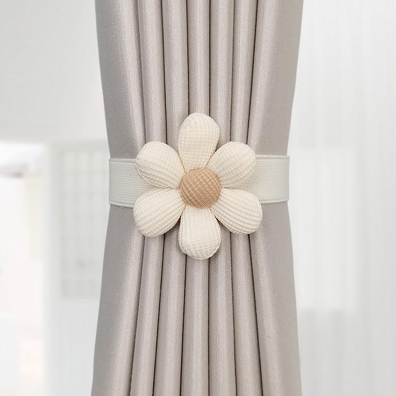 Flower Curtain Holdbacks for Bedroom and Living Room