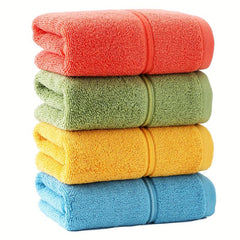 4pcs Solid Cotton Hand Towels Set Ultra Soft Absorbent for Bathroom Gym Shower