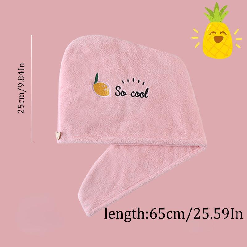 Quick Dry Hair Towel Cap Microfiber Shower Cap Single Bandana Hair Cap