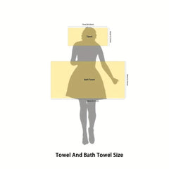 2pcs Coral Velvet Towel Set Quick Drying Soft Towel Bath Towel