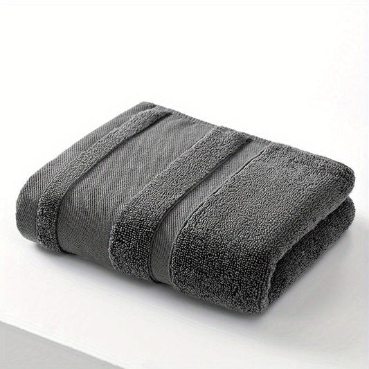 3pcs Soft Gray Hand Towel Set for Bathroom, Pool, Gym - 13x29.5in