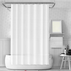 Waterproof Shower Curtain with 12 Hooks for Home Bathroom Decor