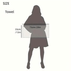3pcs Dark Striped Adult Face Towel Bathroom Essential
