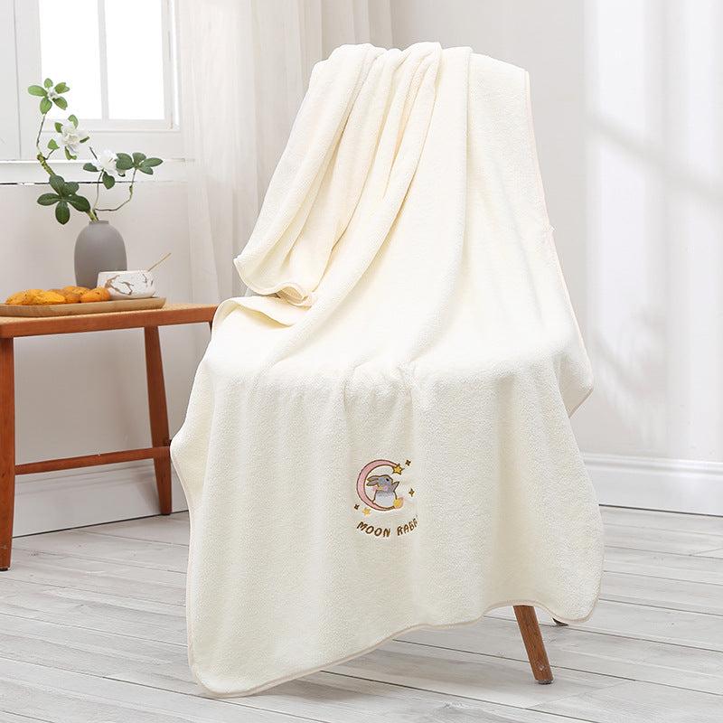 Cute Rabbit Bath Towel Set - Soft & Absorbent