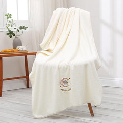 Cute Rabbit Bath Towel Set - Soft & Absorbent