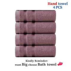 8pcs Hand Towel Set Cotton Blend Hypoallergenic Soft Bathroom Hand Towel