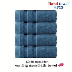 8pcs Hand Towel Set Cotton Blend Hypoallergenic Soft Bathroom Hand Towel