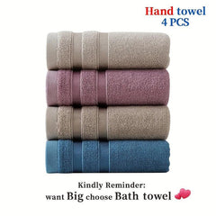 8pcs Hand Towel Set Cotton Blend Hypoallergenic Soft Bathroom Hand Towel