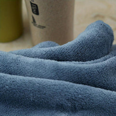 Embroidered Bath Towel Quick Dry Soft Solid Bath Sheet