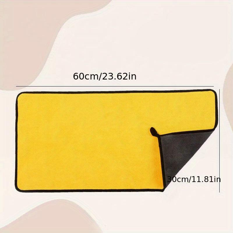 Quick Drying Pet Towel Soft Absorbent Coral Velvet Pet Bath Towel