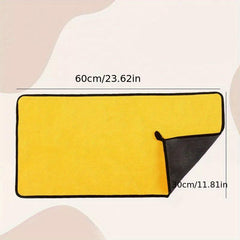 Quick Drying Pet Towel Soft Absorbent Coral Velvet Pet Bath Towel