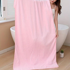 Soft Oversized Bath Towel Absorbent Plain Towel 170x89cm