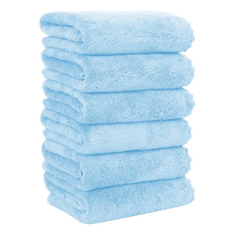 4pcs Hand Towels Set Soft & Absorbent for Bathroom Gym Spa