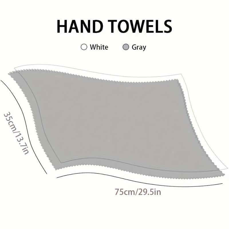 4pcs Hand Towels Set Soft & Absorbent for Bathroom Gym Spa