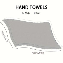 4pcs Hand Towels Set Soft & Absorbent for Bathroom Gym Spa