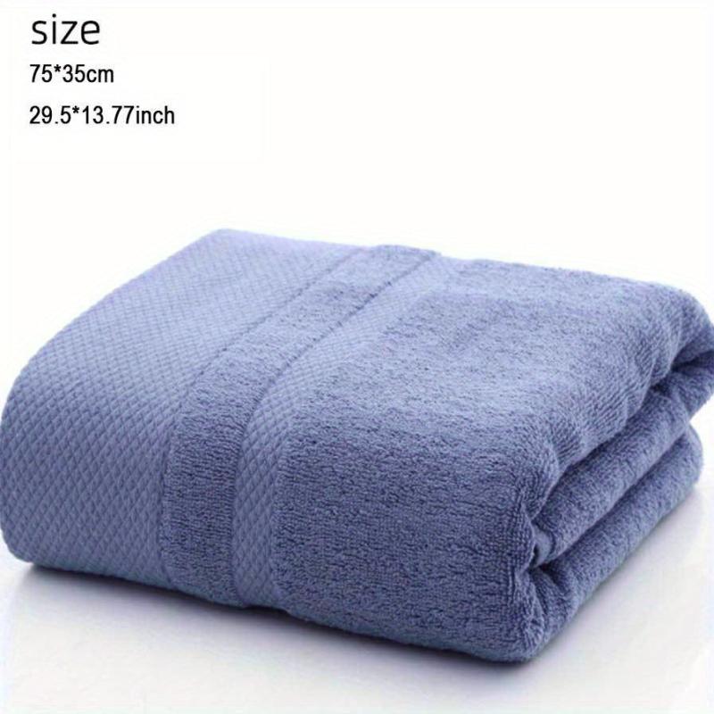 Highly Absorbent Solid Bath Towel 139x68 - Ideal for Bathrooms, Gyms, Hotels