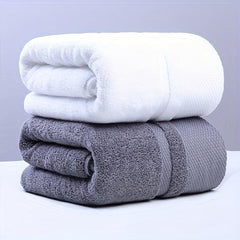 Highly Absorbent Solid Bath Towel 139x68 - Ideal for Bathrooms, Gyms, Hotels
