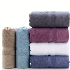 Highly Absorbent Solid Bath Towel 139x68 - Ideal for Bathrooms, Gyms, Hotels