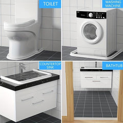 Soft Bathroom Water Stop Strip Shower and Bathtub Blocker