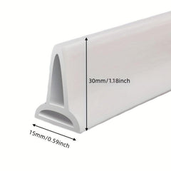 Soft Bathroom Water Stop Strip Shower and Bathtub Blocker