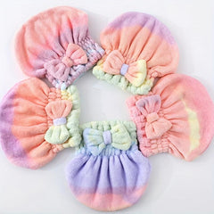 Women's Coral Fleece Hair Drying Cap - Quick Drying Shower Cap