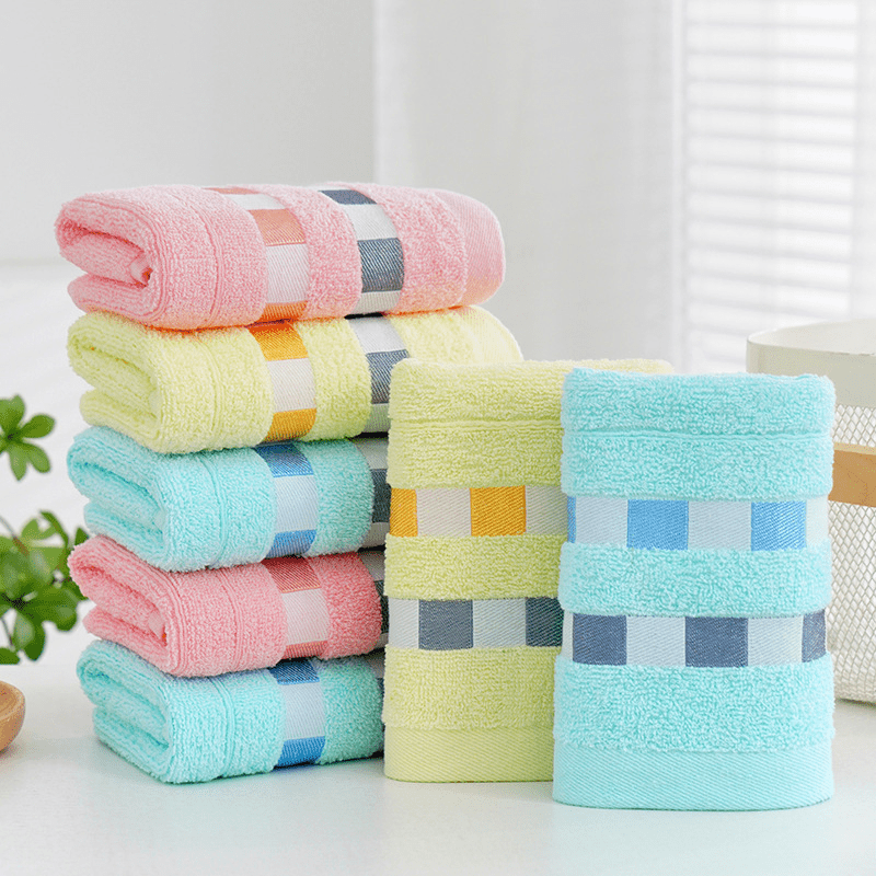 Soft Cotton Hand Towel Quick Drying Absorbent 30x73cm